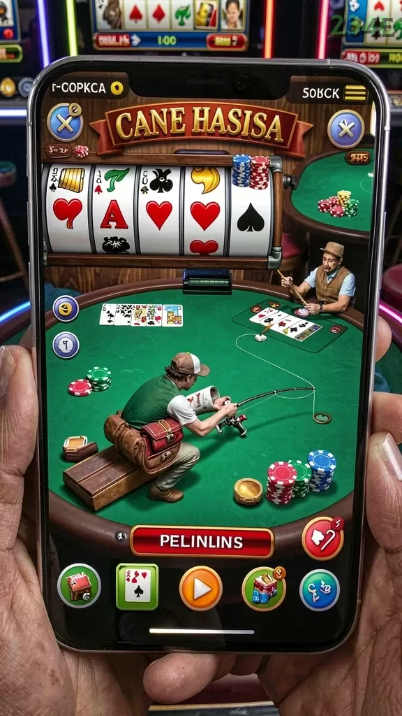 Cuplikan layar 171SLOT — menu navigasi