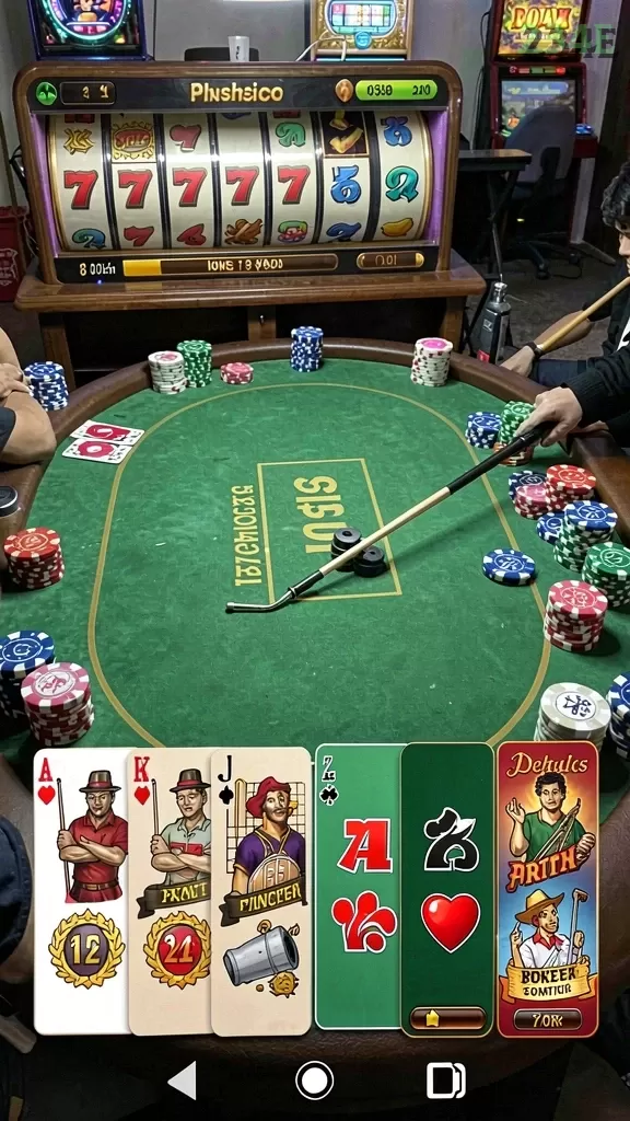 Cuplikan layar IOSBET — menu navigasi