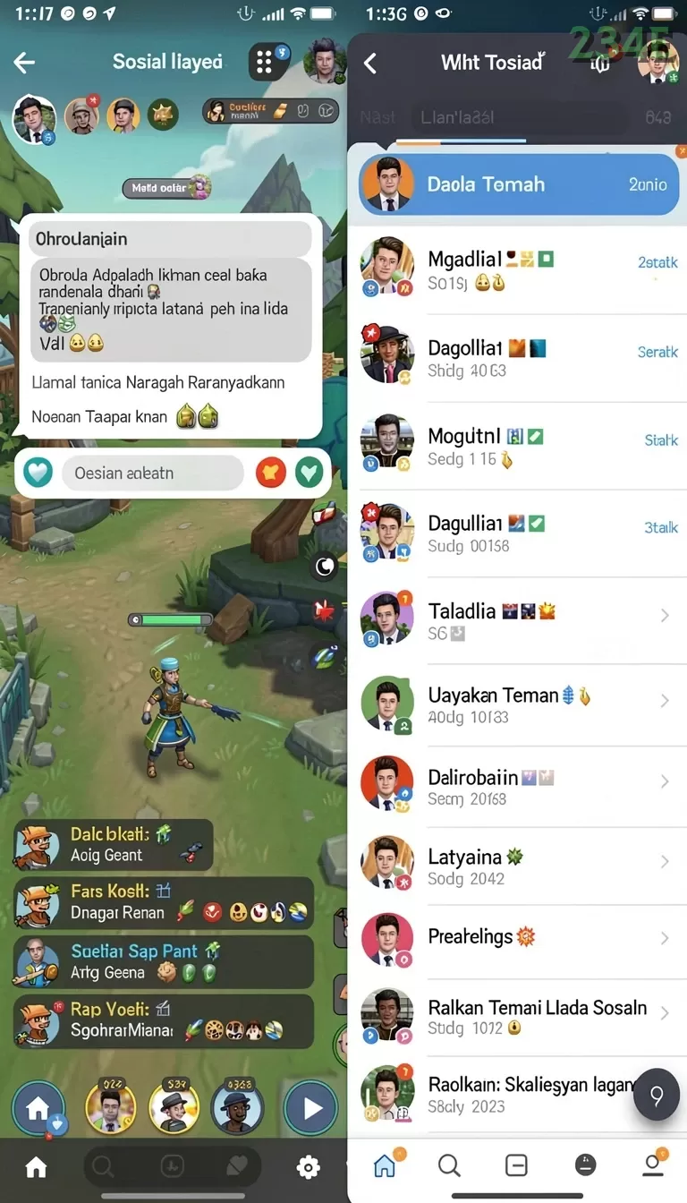 Cuplikan layar GENGTOTO — pengaturan akun